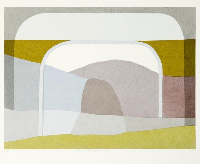 Landscape through an Arch