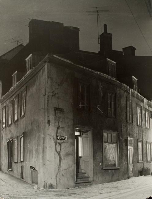Quebec City - House, Couillard Street, Corner of Christie