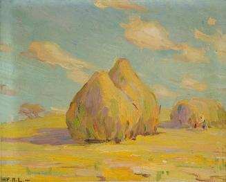 Untitled (haystacks)