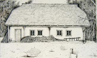 Ukrainian Pioneer House at Gardenton, Manitoba