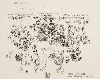 Trees above River near Batoche