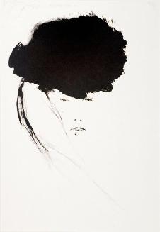 Girl with Spike Eyelashes