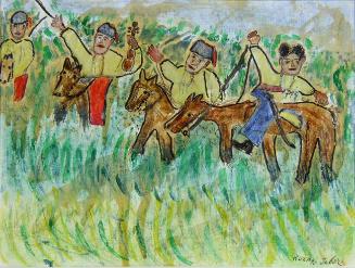 Cossack Encampment on Ukrainian Steppes