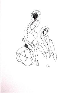 Three Dancers