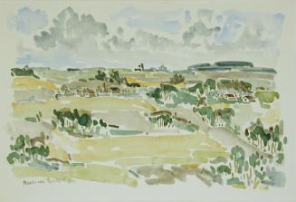 Banks of N. Sask. River