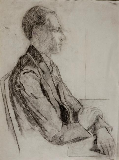 Untitled (seated man)