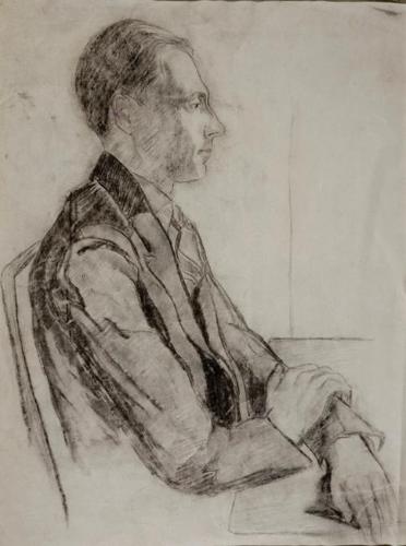 Untitled (seated man)