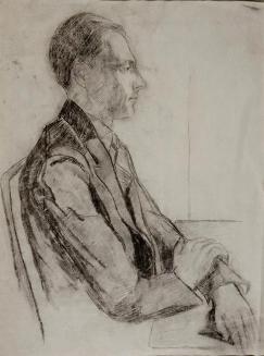 Untitled (seated man)