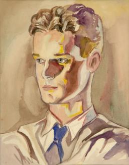 Untitled (young man with blue tie)