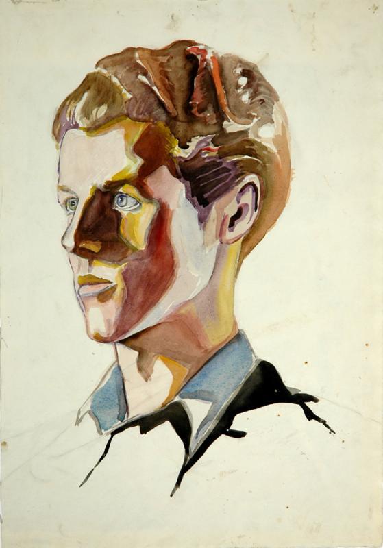 Untitled (man with wavy brown hair)
