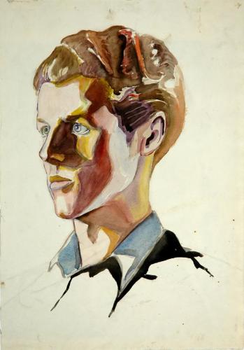 Untitled (man with wavy brown hair)