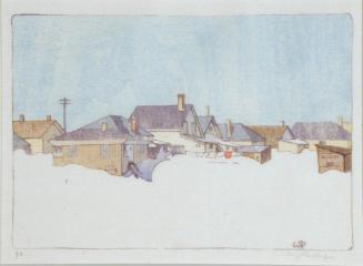 A Winnipeg Street Snow-Bound