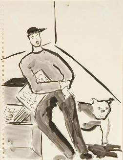 Untitled (boy and dog)