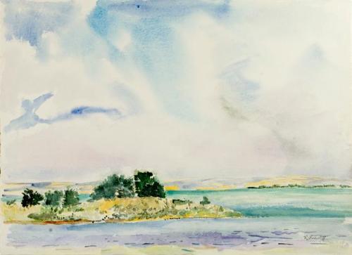 Sage Island, Redberry Lake