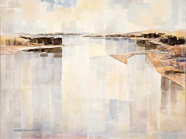 Untitled (abstract landscape)