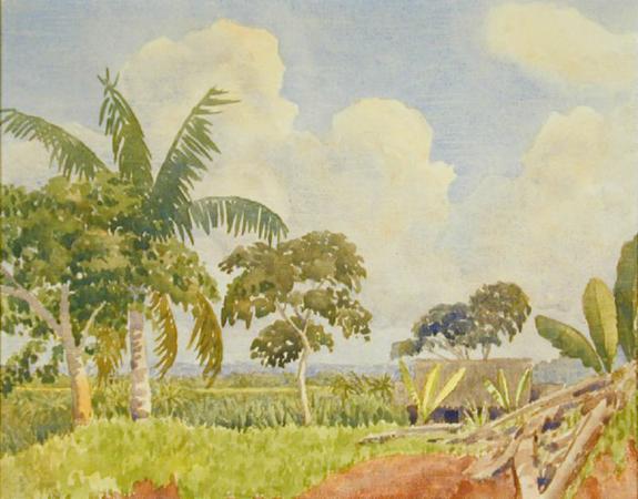 Untitled (tropical landscape)