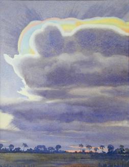 Untitled (sun bursting through clouds)