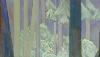 Untitled (purple forest)