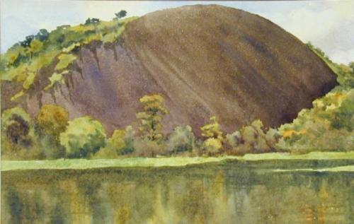 The Rock of Dambulla, Ceylon