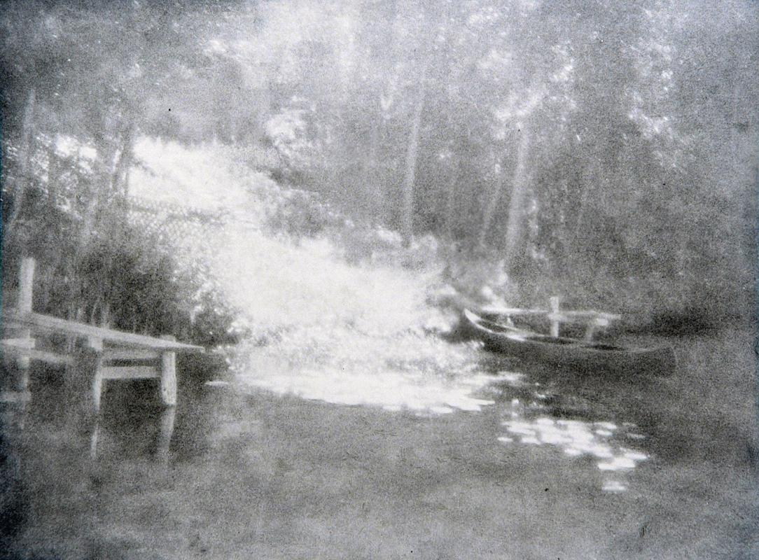 Pike Lake Lilies, Canoe