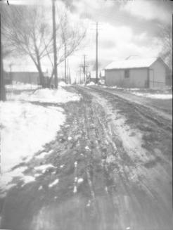 Winter's Aftermath (muddy lane)