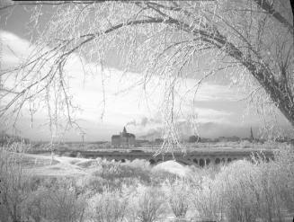 Saskatoon from President's Lawn - Winter