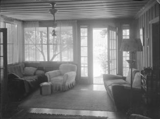Untitled (living room with open door)
