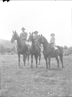 Untitled (three equestrians)