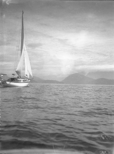 Untitled (sailboat on lake)