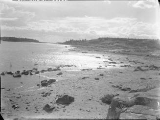 Untitled (rocky beach at low tide