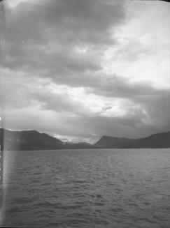 Untitled (stormy sky over lake)