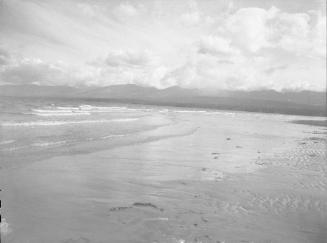 Untitled (progressing tide at deserted beach)