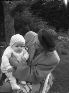 Untitled (woman holding baby)