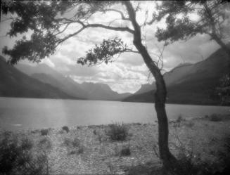 Untitled (lake and mountains)