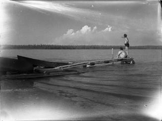 Untitled (couple on a wharf)