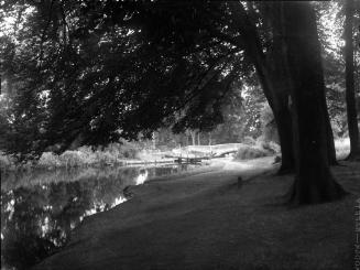 Untitled (park with bridge)