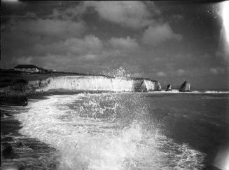 Untitled (white cliffs, white water)