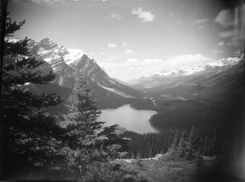 Untitled (mountains and lake)
