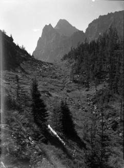 Untitled (rugged hillside with mountains)