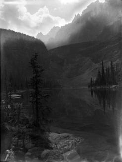 Untitled (lake and mountains)