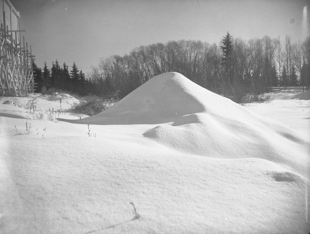Untitled (mounds of snow)