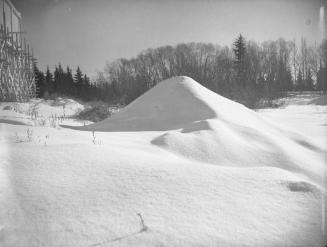 Untitled (mounds of snow)