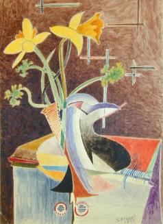 Two Vases and a Gramophone