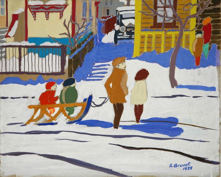 Untitled (sleighing)