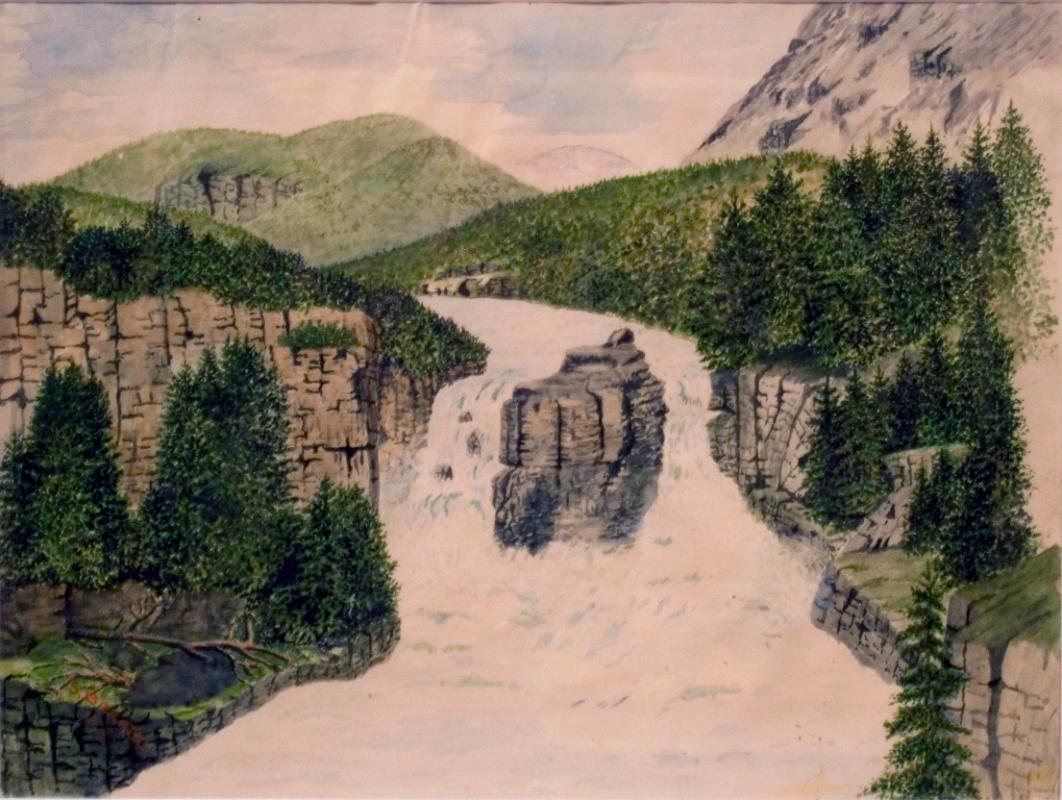 Untitled (rocks and rapids)