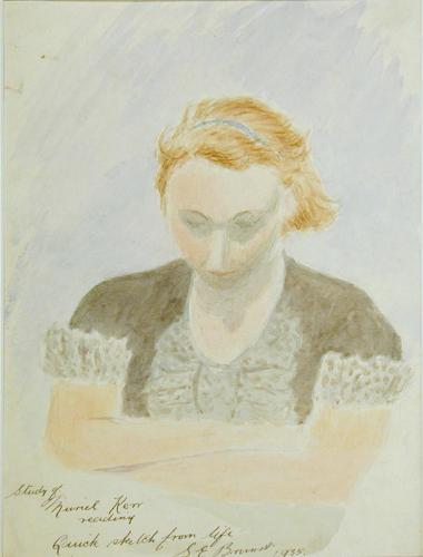 Study of Muriel Kerr Reading