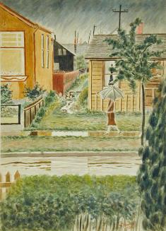 Untitled (residential Saskatoon - rainy day)