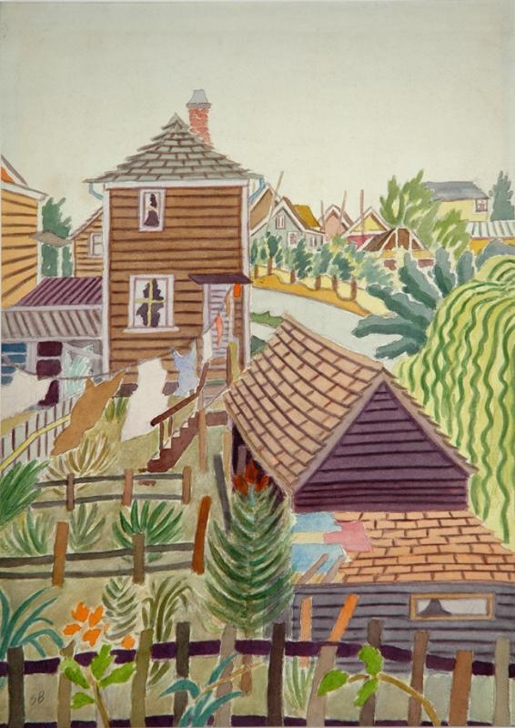 Untitled (city houses)