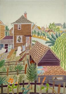 Untitled (city houses)