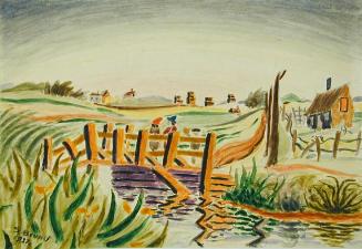 Untitled (stream and elevators)